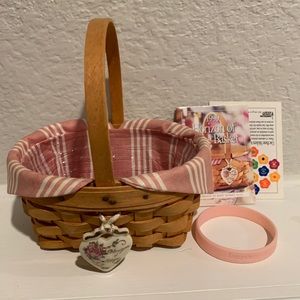Longaberger 1999 horizon hope breast cancer basket